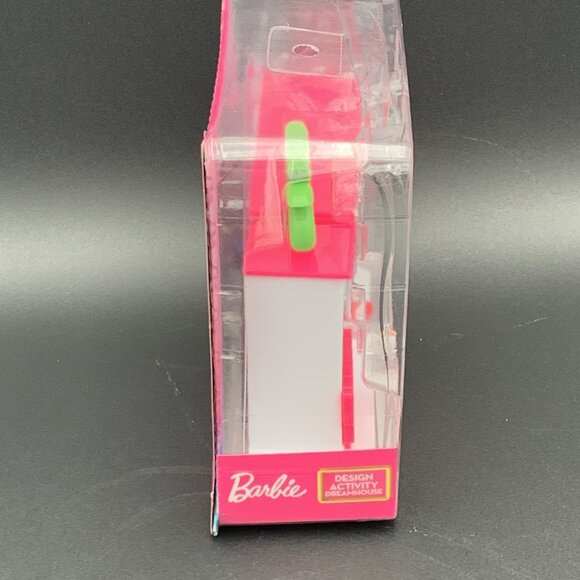 Barbie Design Activity Dreamhouse Playset With Stamps Pad Crayons Stickers Pen - Picture 4 of 6